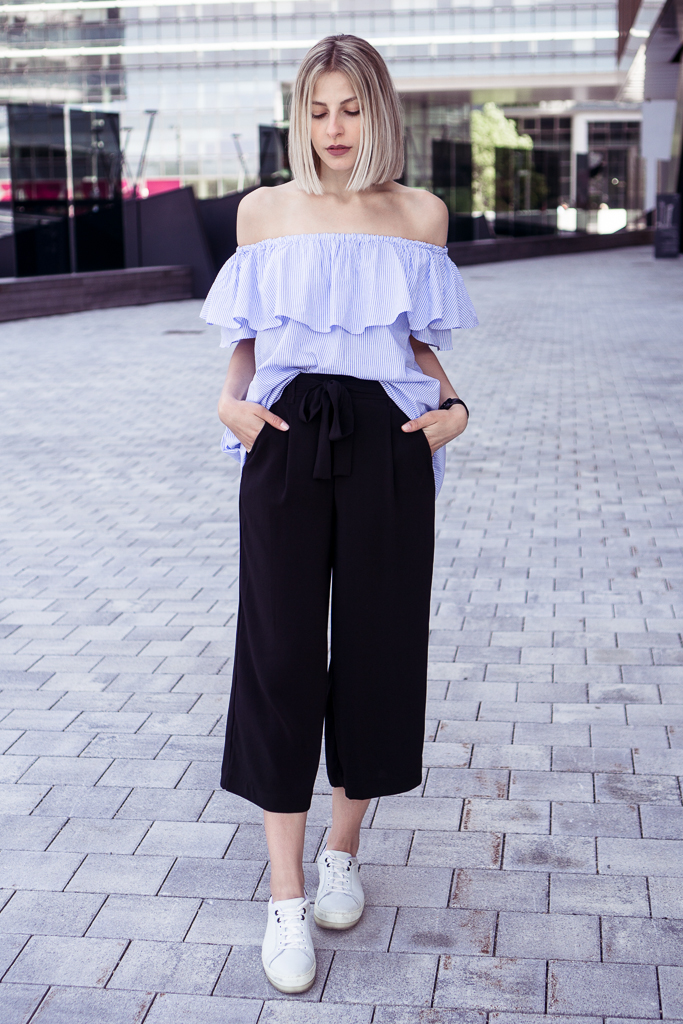 1 piece 3 styles - the off-shoulder top