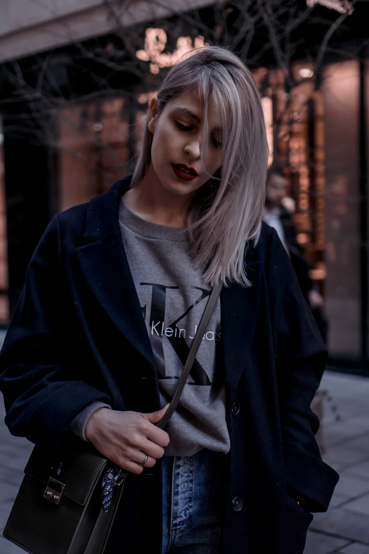 Calvin Klein Sweater Gray