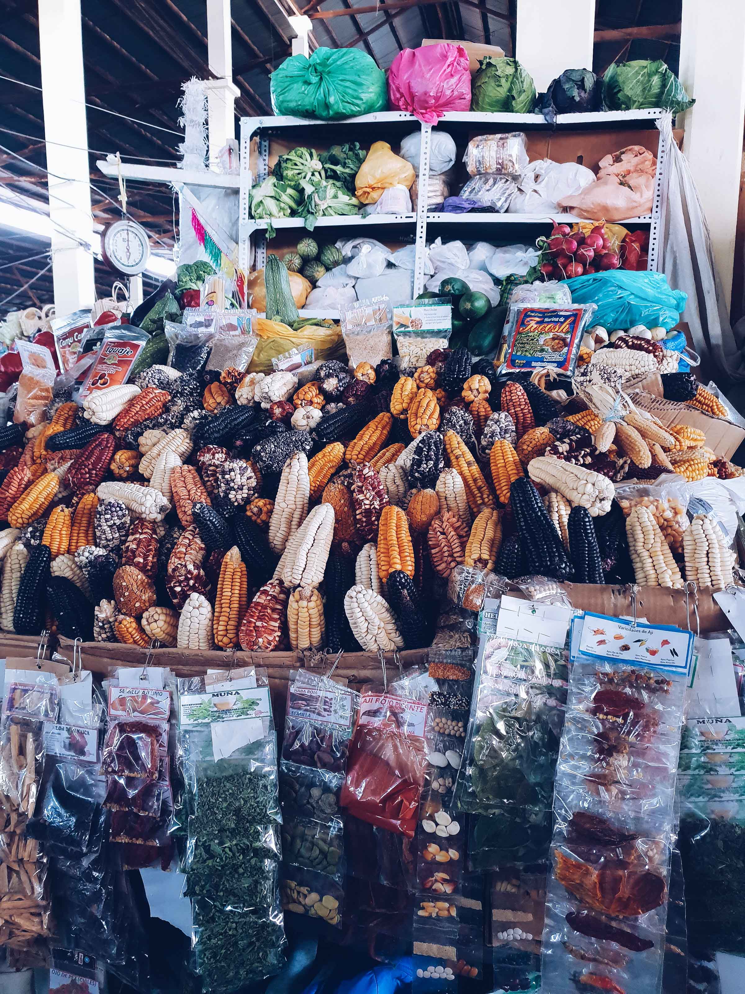 Market San Pedro in Cusco