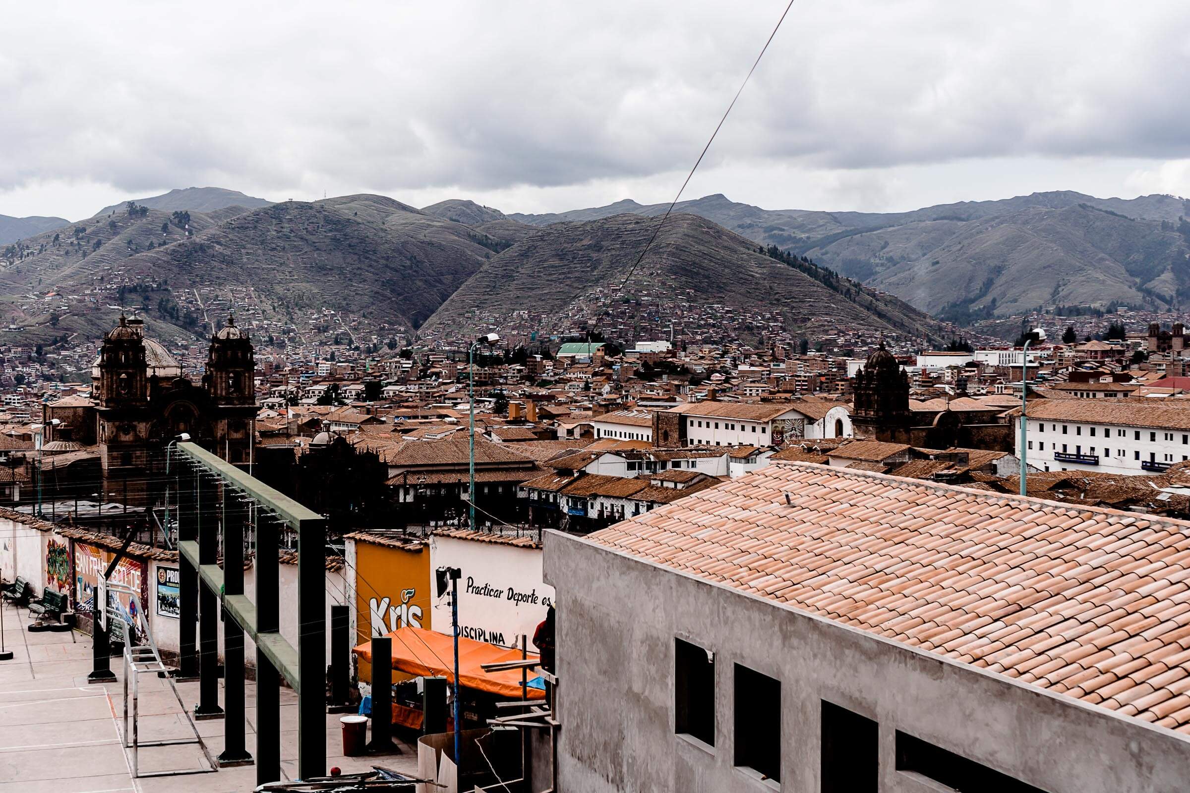 Straßen von Cusco Peru